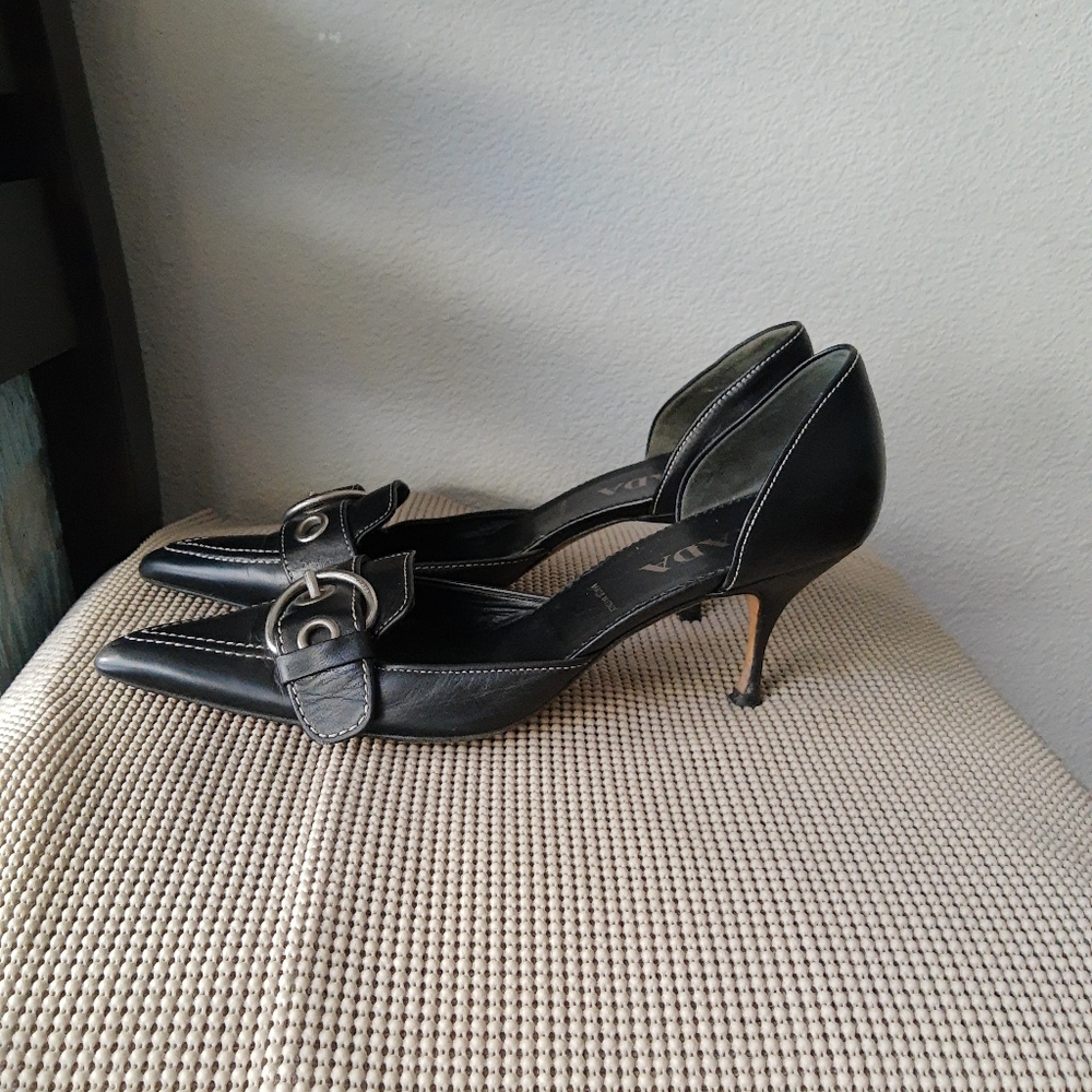Prada Black Leather Shoes - Picture 3 of 8